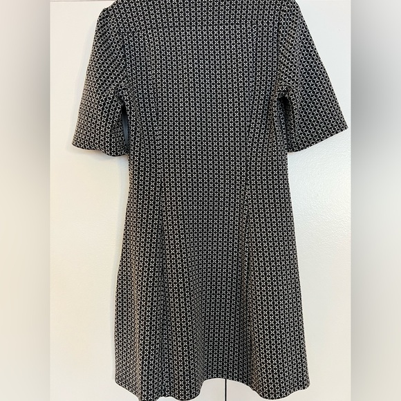 Papillon Dress - White/Black Pattern - Picture 5 of 7